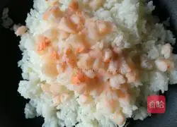 Illustration of how to make sushi rice balls 2