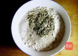 Illustration of how to make dough flatbread 2