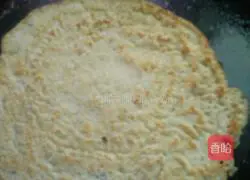 Illustration of how to make egg and green onion cake 7