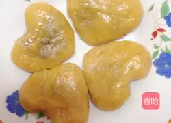 Pumpkin and Purple Sweet Potato Cake Recipe Illustration 8