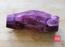 Purple Sweet Potato Glutinous Rice Cake Recipe Illustration 1