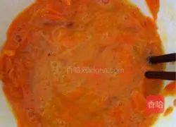 Carrot egg pancake recipe 3