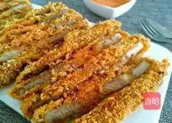 Illustration of how to make fried cumin-flavored meatloaf 21