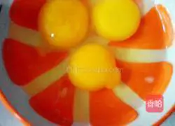 Alfalfa Illustration of how to make egg pancakes 6