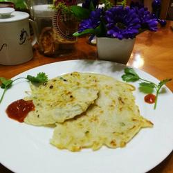 Pan-fried potato pancakes
