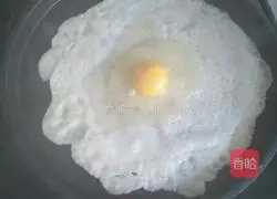 Illustration of how to make egg and meat waffles (electric pancake version) 6