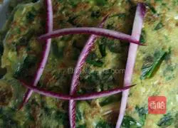 Spinach egg pancake recipe 12