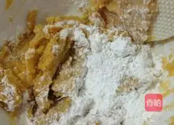 Illustration of how to make fried sweet potato cakes 3