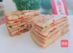 Illustration of how to make carrot and egg pancakes 10