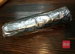 Illustration of how to make cream cake roll 8