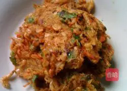 Illustration of how to make crispy shrimp cakes 4