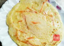 Carrot Egg Pancake Recipe Illustration 6