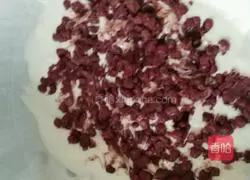 Illustration of how to make red bean cake 3