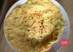 Illustration of how to make fragrant zucchini egg pancake 5