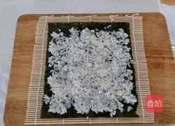 Illustration of how to make sushi 2