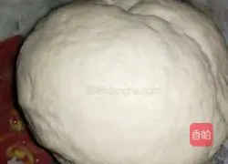 Illustration of making hand cake 1