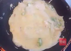 Illustration of how to make green onion cake 2