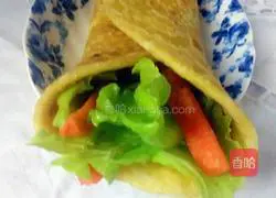 Illustration of how to make hand cakes 13