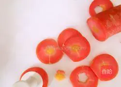 Emerald Jade Fan - Celery Leaves Illustration of making omelette 14