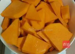 Pumpkin glutinous rice cake recipe 2