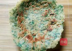 Vegetable leaf pancake recipe 4