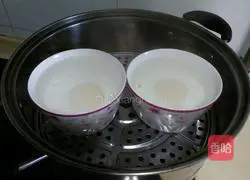 Illustration of how to make egg and meat cake soup 8