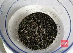 Black sesame porridge recipe illustration 5