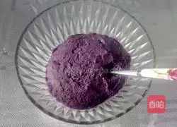 Purple sweet potato glutinous rice cake recipe 5