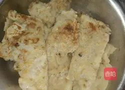 Illustration of making radish cake 5