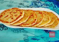 Illustration of how to make scallion pancake 13