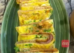 Eggs Illustration of how to make pancakes 6