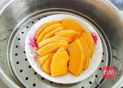 Recipe for making bean paste and sesame pumpkin cake (electric baking pan version) 4