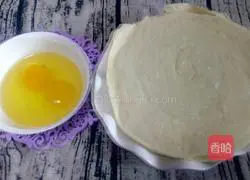 Illustration of how to make egg pancakes 1