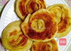 Illustration of how to make five-spice pancake 8