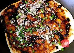 Illustration of making sauce-flavored pancake 22