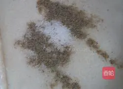 Illustration of how to make seaweed egg pancake 4