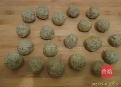 Illustration of how to make egg yolk cake 8