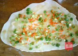 Illustration of how to make hand-torn biscuits 2