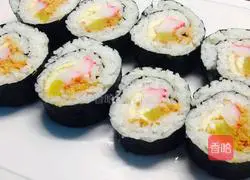 Japanese sushi roll (exclusively uploaded recipe illustration 6