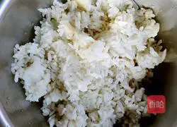 Rice and egg pancake recipe 1