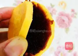 Illustration of how to make sweet potato bean paste cake 2