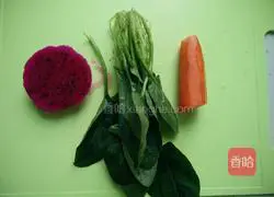 Illustration of how to make colorful bird's nest egg cake 1