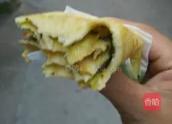 Illustration of how to make egg pancake 5