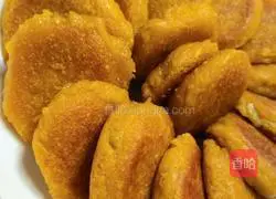 Illustration of making glutinous rice pumpkin cake 11