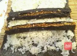 Illustration of how to make bear sushi 7