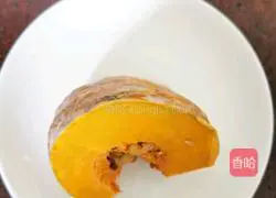 Illustration of how to make steamed pumpkin cake 1