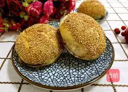 Illustration of how to make salt and pepper sesame pancakes 14