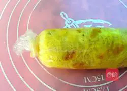 Illustration of how to make Japanese thick egg-yaki sushi 7