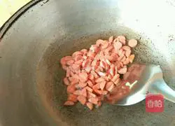 Illustration of how to make Chinese burgers with pancakes and vegetables 4