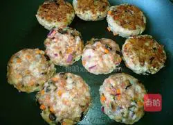 Illustration of how to make pan-fried meatloaf 6